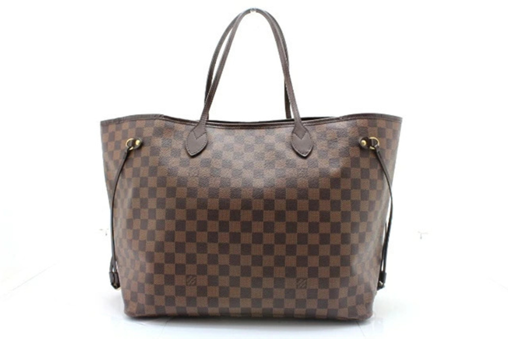 LOUIS VUITTON Neverfull Tote Bag Damier